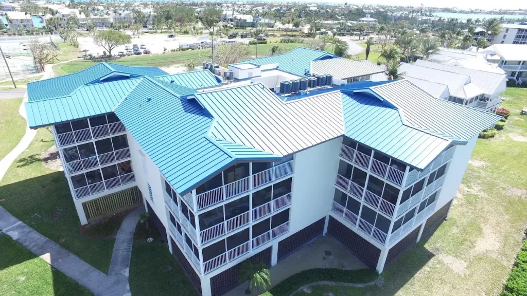 Miami apartment roof replacement service with new roof