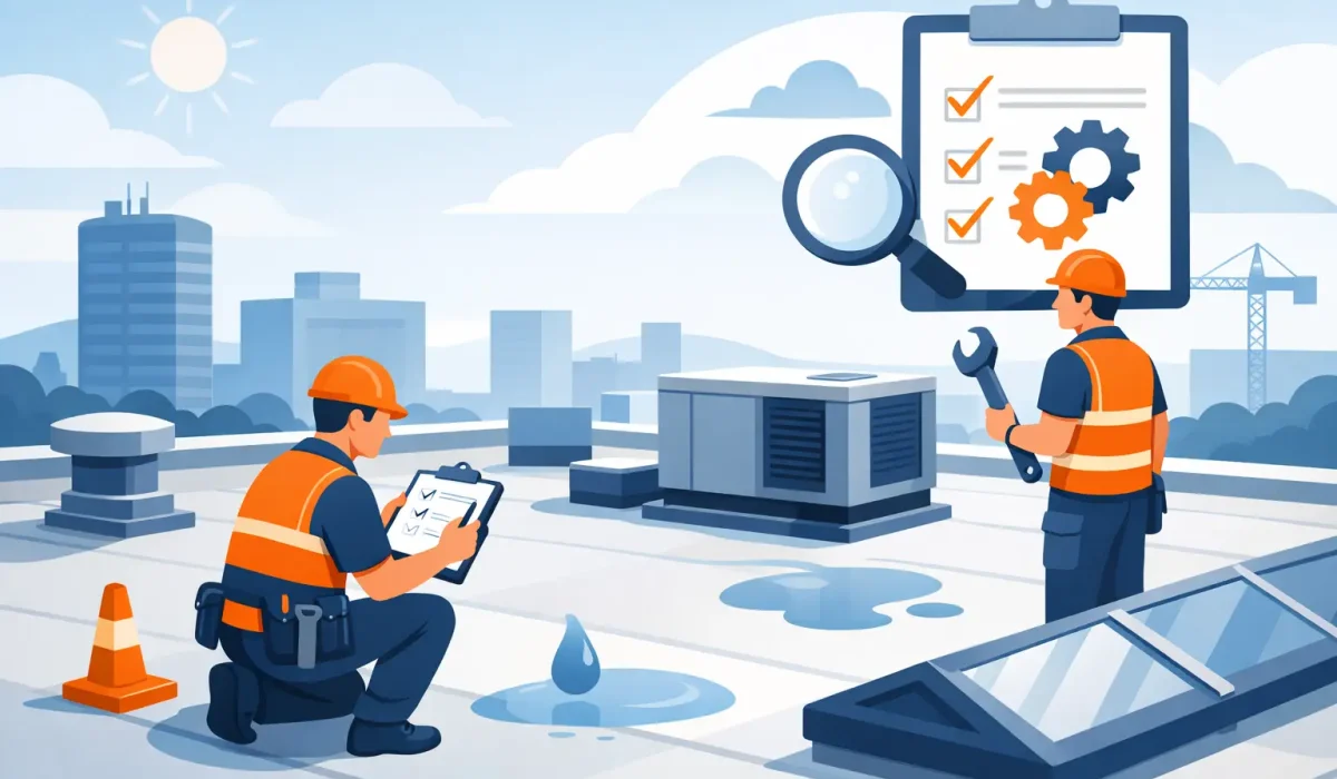 Commercial Roof Maintenance Checklist