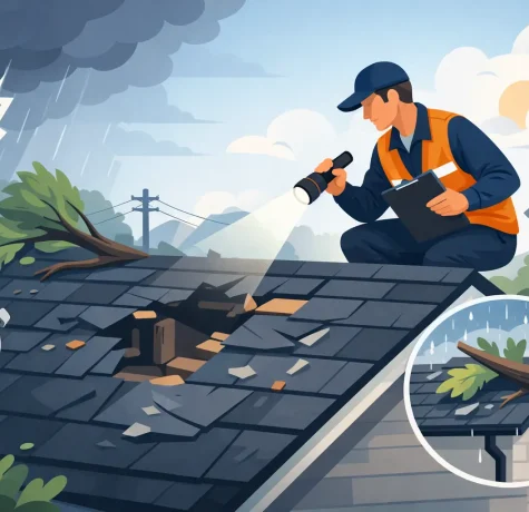 Roof Inspection After Storm Damage