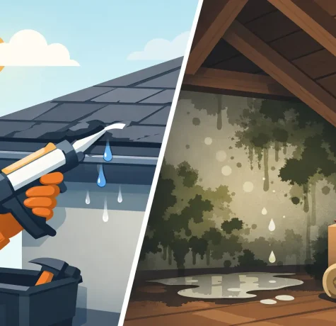 Roof Leak Repair Before Mold Starts