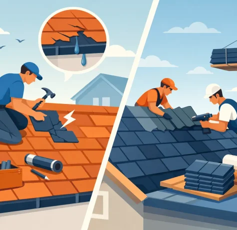 Roof Repair Versus Replacement