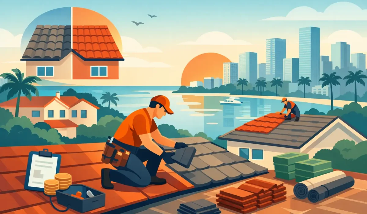Roof Replacement Cost in Miami: What to Expect