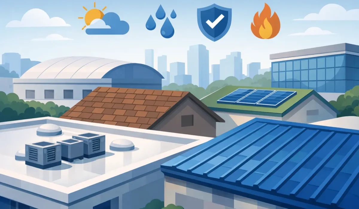 What Is the Best Commercial Roofing Material?