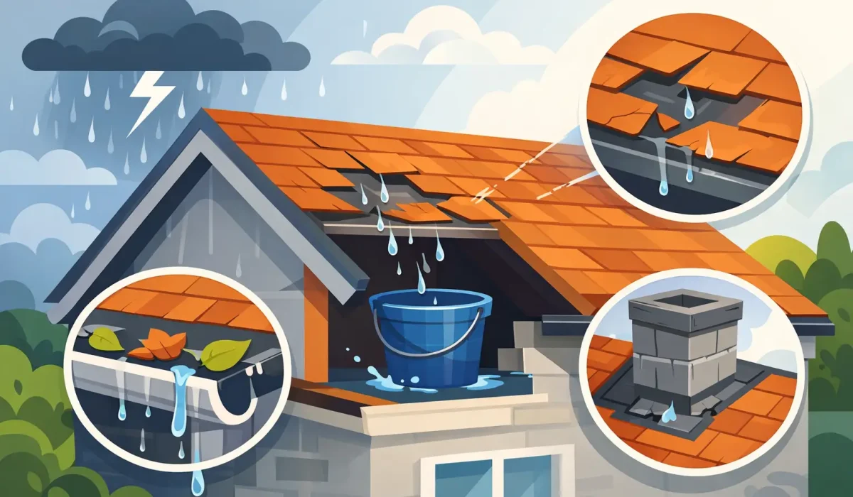 Why Is My Roof Leaking? Common Causes