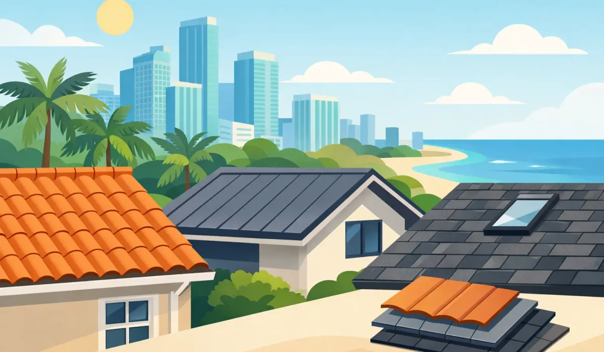 Best Roofing Materials for Miami Homes